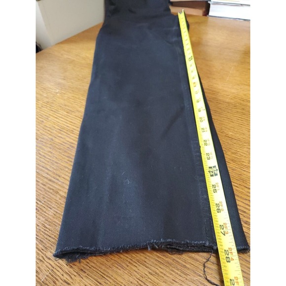 NEW Everlane Jeans 25 "The Way High Jean" Black Womens ORGANIC Straight - Picture 12 of 13